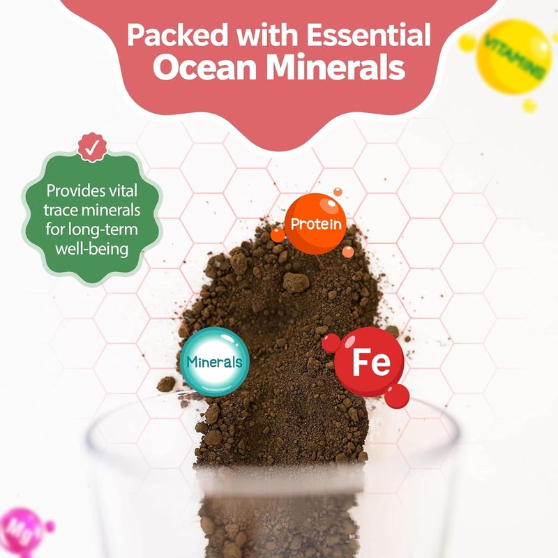 Snout and Shell Hermit Crab Greensand Supplement – Calcium and Trace Mineral Molting Support – Non-GMO, Auto Feeder Friendly, Inert Powder Formula – Natural, USA-Sourced Nutrients – Compatible with All Crabitats - Image 5